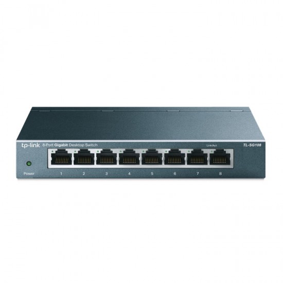 TP-LINK TL-SG108 8-Port 10/100/1000Mbps Desktop Switch Gigabit